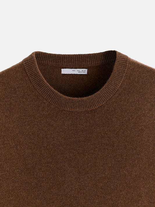 Easy Care Textured Shirt Brown