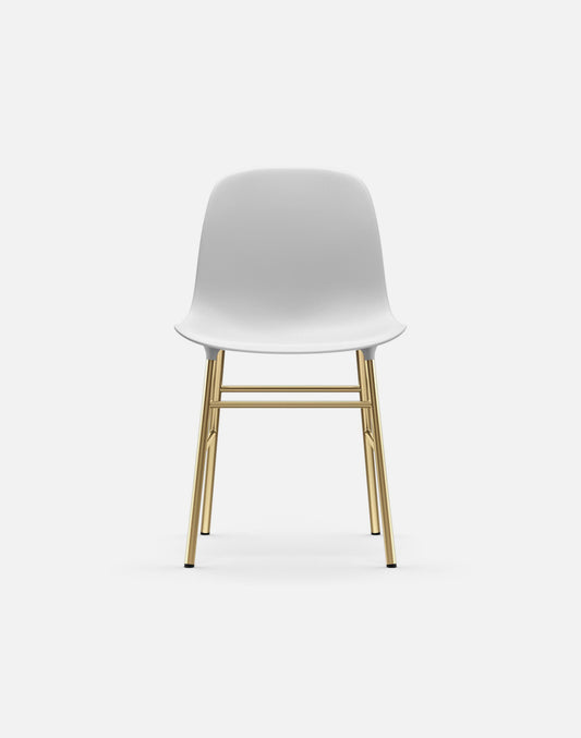 Form Chair Brass Base
