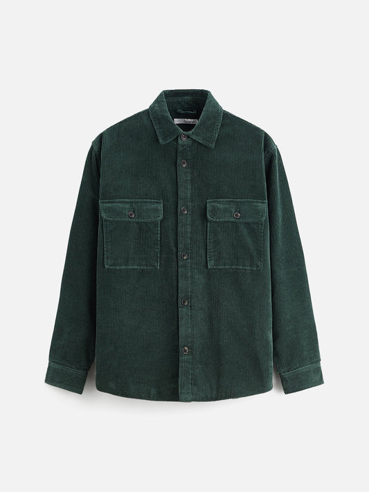 Corduroy Quilted Overshirt
